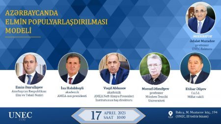 Alimlər UNEC-də toplanıb