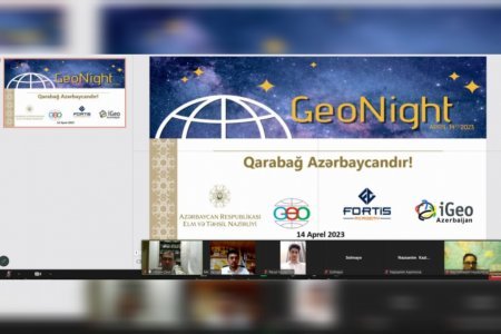 Coğrafiya İnstitutunun əməkdaşları beynəlxalq “GeoNight” tədbirində olublar