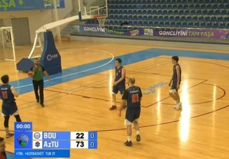 AzTU basketbol komandasının növbəti qalibiyyəti - VİDEO