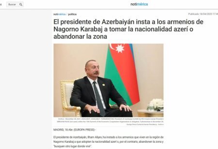 Dünyanın bir sıra ölkələrinin aparıcı KİV-ləri Prezident İlham Əliyevin Azərbaycan Televiziyasına müsahibəsində səsləndirdiyi fikirlərə geniş yer verib