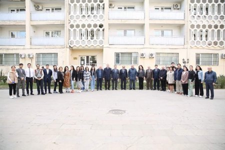 ADPU-da Heydər Əliyevin 100 illiyi münasibətilə ağacəkmə kampaniyası keçirilib - FOTO