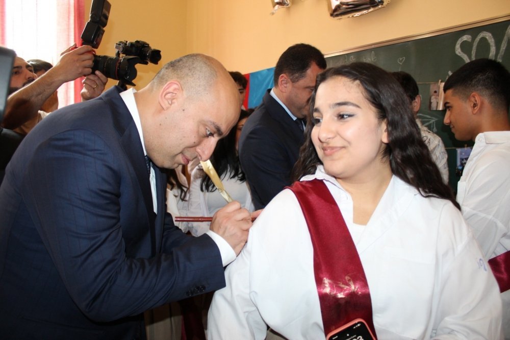 Emin Əmrullayev Gürcüstanda “Son zəng” tədbirində - FOTO