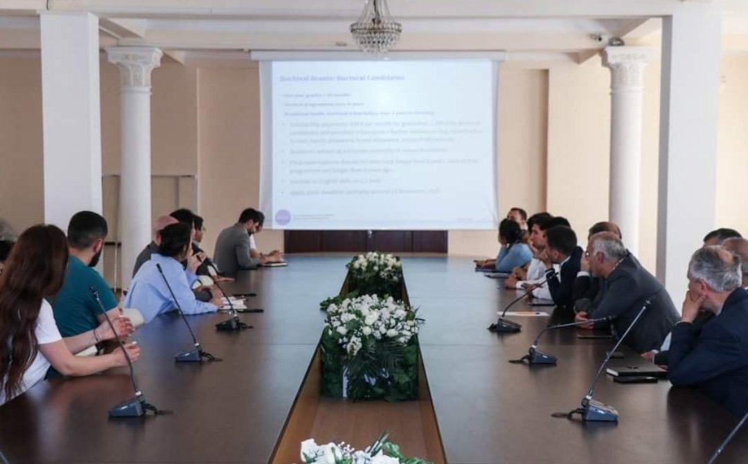 “Almaniyada təqaüdlü təhsil və tədqiqat imkanları” mövzusunda məlumatlandırma sessiyası keçirilib