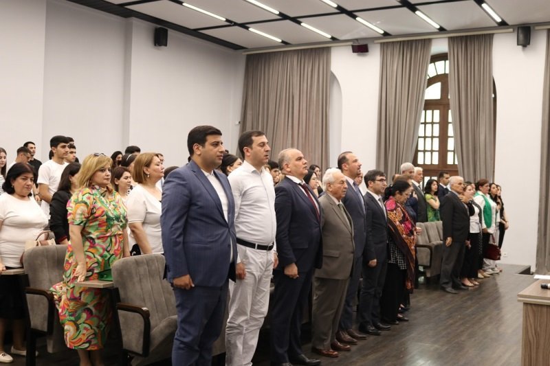 UFAZ-da “Heydər Əliyev İli” münasibətilə elmi-praktik konfrans keçirilib - FOTO
