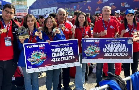 BDU-nun 2 komandasının 2 layihəsi “TEKNOFEST-2023"ün qalibi olub - FOTO