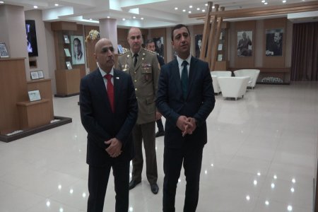 BƏƏ səfiri FHN Akademiyasında olub - FOTO