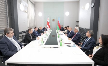 Emin Əmrullayev Gürcüstana gedib - FOTOLAR