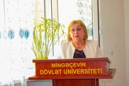 Mingəçevirdə “Heydər Əliyev İli” çərçivəsində elmi seminar keçirilib - FOTOLAR
