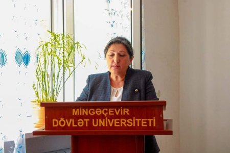 Mingəçevirdə “Heydər Əliyev İli” çərçivəsində elmi seminar keçirilib - FOTOLAR