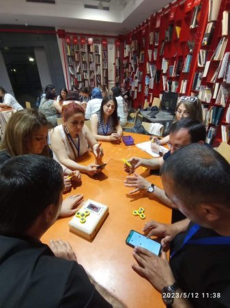 Gəncə məktəbinin bir qrup müəllimi İsraildə təlimlərdə iştirak edir - FOTO