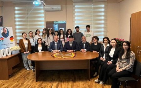 ADU-da "Heydər Əliyev və Almaniya" adlı tədbir keçirilib