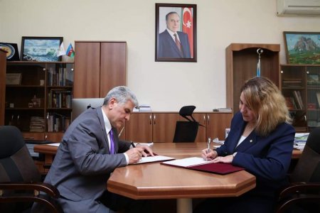 ADPU ilə Bahçeşehir Universiteti arasında memorandum imzalanıb - FOTO