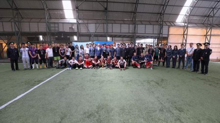 Gömrük Akademiyasının tələbələri arasında futbol çempionatı keçirilib