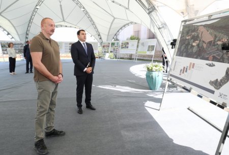 Laçında İşğal və Zəfər Muzeyi Kompleksinin təməli qoyulub - FOTO