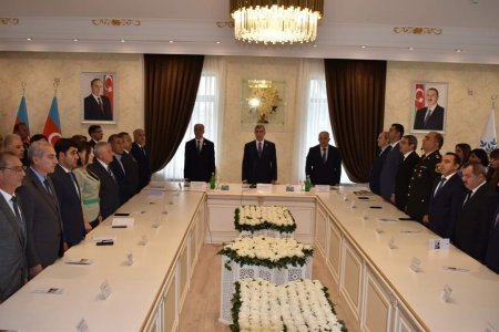 AzTU rektoru Şirvanda Ulu Öndərin 100 illiyinə həsr olunan konfransda - FOTO AzTU rektoru Şirvanda Ulu Öndərin 100 illiyinə həsr olunan konfransda - FOTO