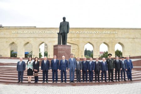 AzTU rektoru Şirvanda Ulu Öndərin 100 illiyinə həsr olunan konfransda - FOTO AzTU rektoru Şirvanda Ulu Öndərin 100 illiyinə həsr olunan konfransda - FOTO