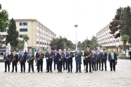 AzTU rektoru Şirvanda Ulu Öndərin 100 illiyinə həsr olunan konfransda - FOTO AzTU rektoru Şirvanda Ulu Öndərin 100 illiyinə həsr olunan konfransda - FOTO
