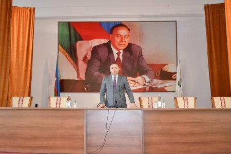 ADAU-nun fərqlənən və təhsil göstəriciləri yüksək tələbələrlə görüş olub - FOTO