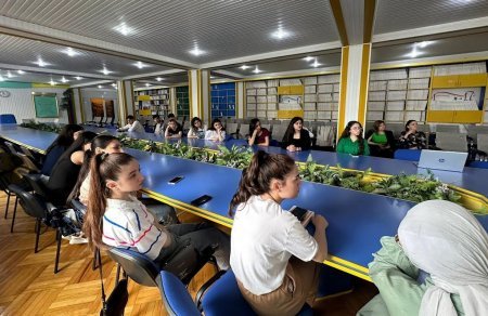 BDU-da “Həyat sığortası məhsulları” mövzusunda infosessiya - FOTO BDU-da “Həyat sığortası məhsulları” mövzusunda infosessiya - FOTO