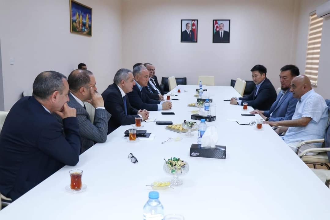 Almatı Energetika və Telekommunikasiya Universitetinin rektoru AzTU-da olub - FOTO