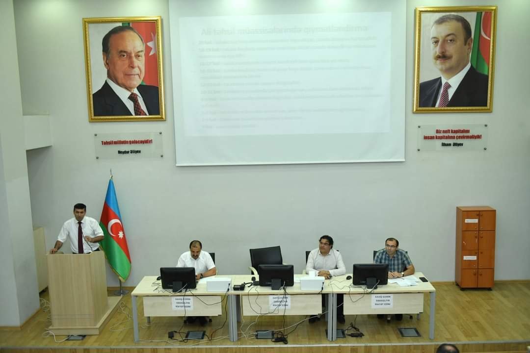 BMU-da imtahan sessiyasının başlaması ilə bağlı genişləndirilmiş iclas keçirilib - FOTO