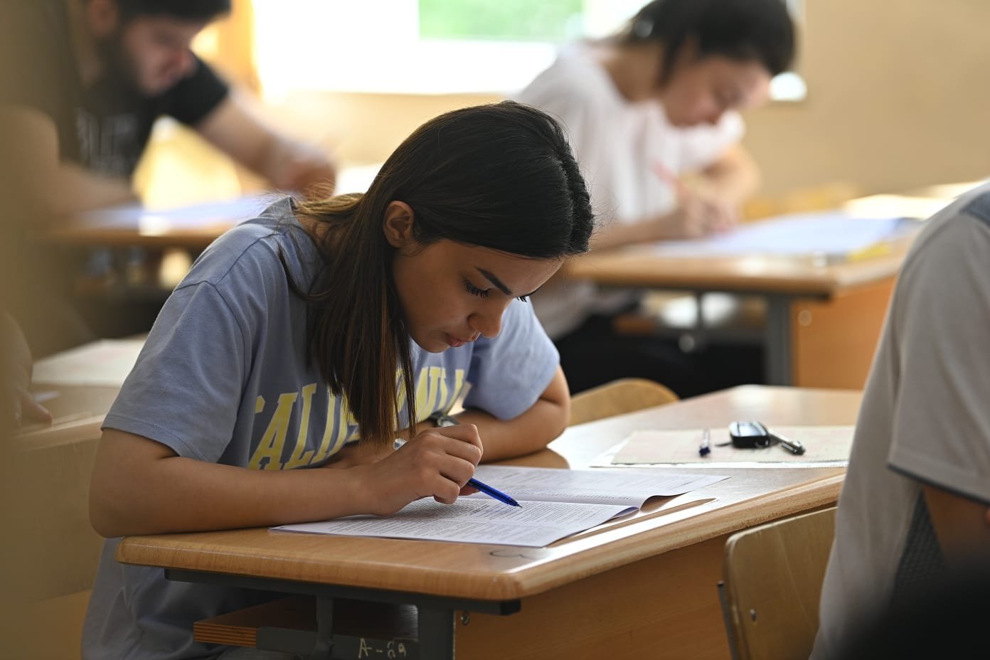 Magistraturaya qəbul imtahanı keçirilib