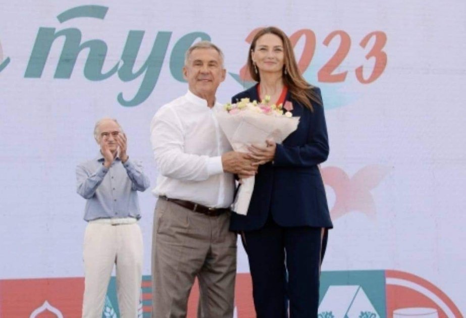 Qənirə Paşayeva “Tatarıstan 1920-2020” yubiley medalı ilə təltif edilib