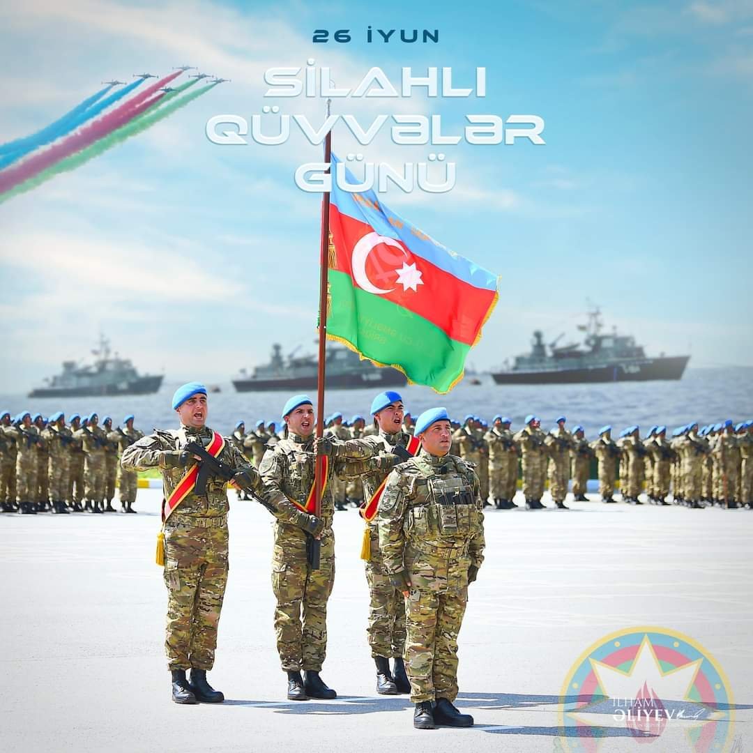 Prezident Silahlı Qüvvələr Günü münasibətilə paylaşım edib - FOTO