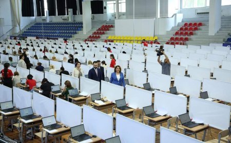 Sertifikatlaşdırma imtahanlarının son günü izlənilib - FOTO