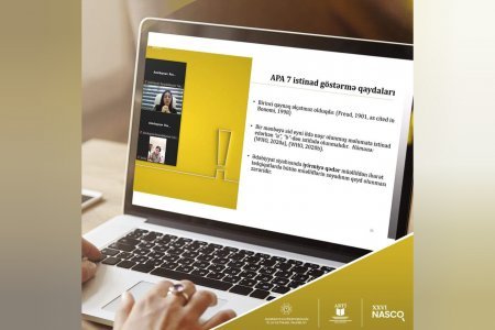 ARTİ doktorantlar və gənc tədqiqatçılar üçün təlim keçirib - FOTO ARTİ doktorantlar və gənc tədqiqatçılar üçün təlim keçirib - FOTO