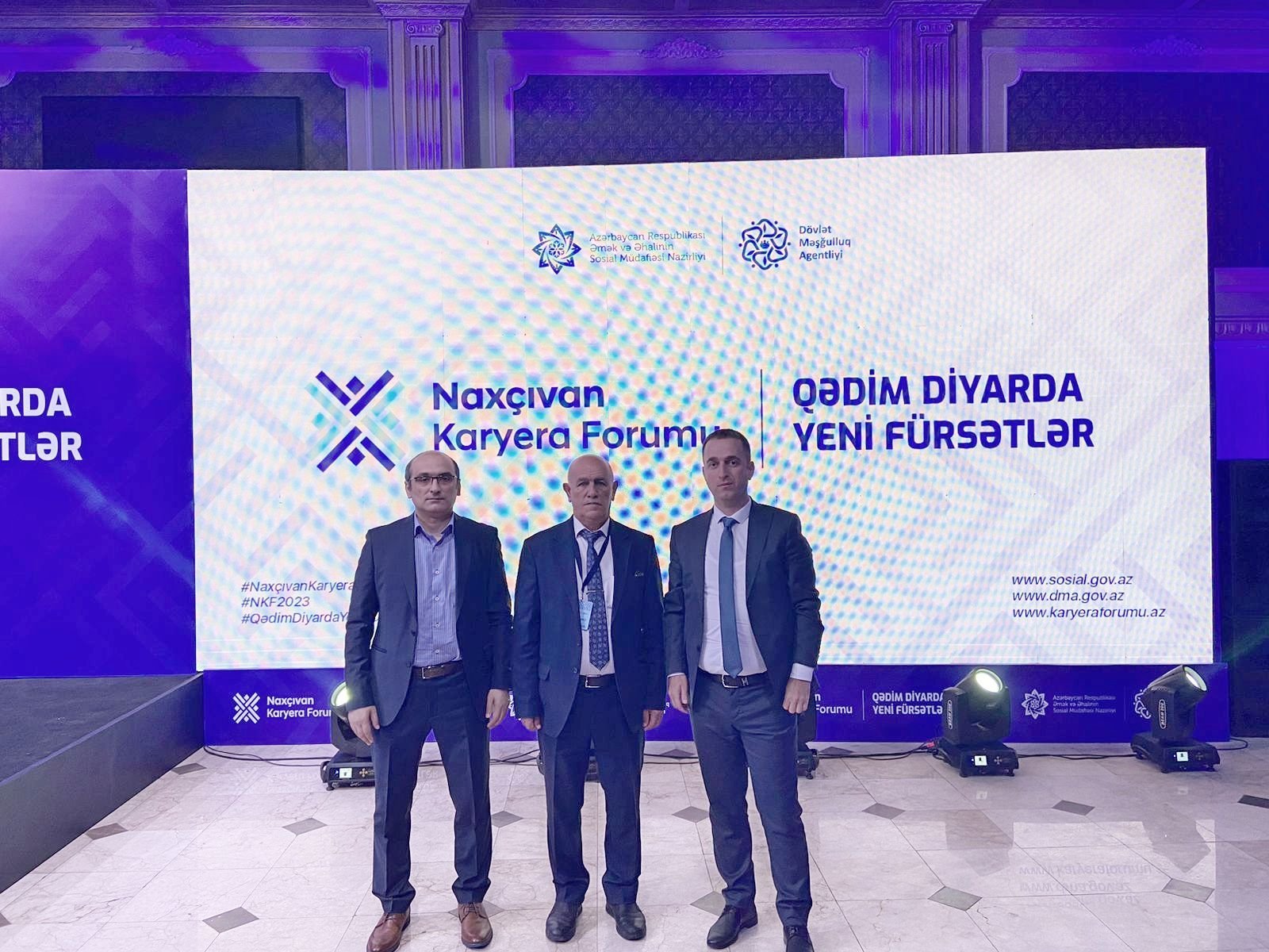 DİM-in əməkdaşları “Naxçıvan Karyera Forumu”nda iştirak ediblər