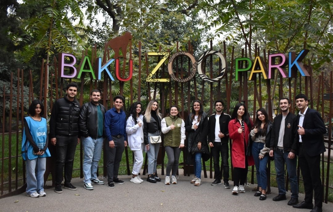 BDU tələbələrinə Bakı Zooloji Parkında mühazirə keçirilib
