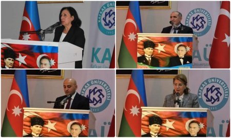 Elm və Təhsil Nazirliyinin nümayəndə heyəti beynəlxalq konfransda iştirak edib - FOTO Elm və Təhsil Nazirliyinin nümayəndə heyəti beynəlxalq konfransda iştirak edib - FOTO