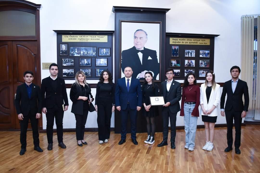 Azərbaycan Dövlət Aqrar Universitetinin Tələbə Gənclər Təşkilatı təltif edilib