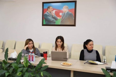 "Peşəyönümlü xidmətində ən yaxşı beynəlxalq təcrübə və nümunə araşdırmaları” adlı görüş keçirilib - FOTO