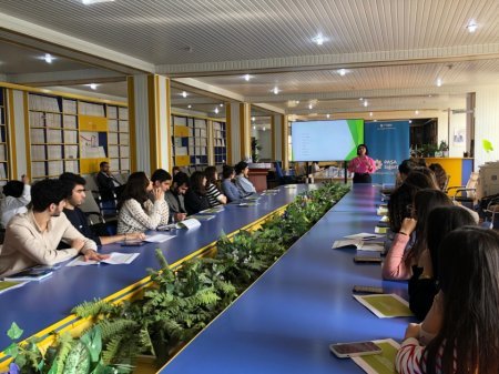 “Paşa Sığorta” BDU-da “Peşəkar təqdimatın əsasları” mövzusunda təlim keçirib - FOTO “Paşa Sığorta” BDU-da “Peşəkar təqdimatın əsasları” mövzusunda təlim keçirib - FOTO