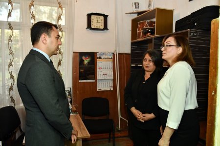 Naftalanda mədəniyyət müəssisələrinə baxış keçirilib - FOTOLAR Naftalanda mədəniyyət müəssisələrinə baxış keçirilib - FOTOLAR