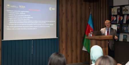 BDU və “SARA INVEST Holding”in qarşılıqlı əməkdaşlığı çərçivəsində elmi-praktiki konfrans keçirilib - FOTO BDU və “SARA INVEST Holding”in qarşılıqlı əməkdaşlığı çərçivəsində elmi-praktiki konfrans keçirilib - FOTO