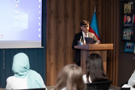 BDU və “SARA INVEST Holding”in qarşılıqlı əməkdaşlığı çərçivəsində elmi-praktiki konfrans keçirilib - FOTO BDU və “SARA INVEST Holding”in qarşılıqlı əməkdaşlığı çərçivəsində elmi-praktiki konfrans keçirilib - FOTO