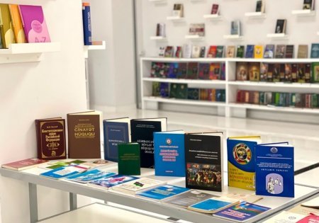 MEK-də Dövlət bayrağı və Konstitusiya günü ilə bağlı kitab sərgisi keçirilir - FOTO