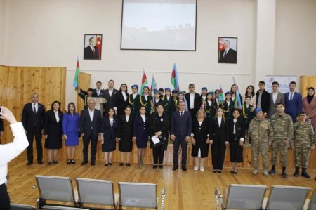 Mingəçevirdə 8 Noyabr - Zəfər Günü qeyd edilib - FOTO