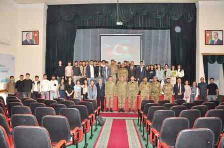 MDU-da Vətən müharibəsi iştirakçıları ilə görüş keçirilib - FOTO MDU-da Vətən müharibəsi iştirakçıları ilə görüş keçirilib - FOTO