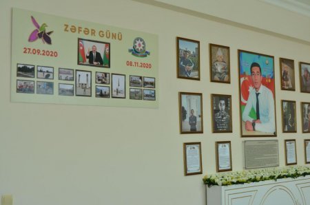 Şəhid Orxan Kərimlinin adına auditoriya açılıb - FOTO Şəhid Orxan Kərimlinin adına auditoriya açılıb - FOTO