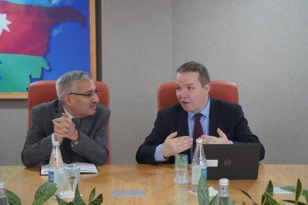 Məleykə Abbaszadə SIGMA proqramının eksperti ilə görüşüb - FOTO