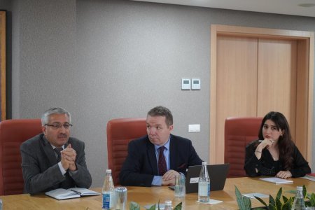 Məleykə Abbaszadə SIGMA proqramının eksperti ilə görüşüb - FOTO