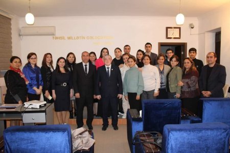 MDU-da təlim: “Akademik münasibətlərdə psixoloji dəstək və ünsiyyət texnikaları” - FOTO