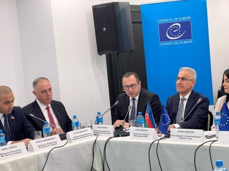 BDU və Avropa Şurasının Azərbaycandakı ofisi Beynəlxalq konfrans keçirib - FOTO BDU və Avropa Şurasının Azərbaycandakı ofisi Beynəlxalq konfrans keçirib - FOTO