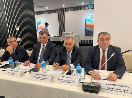 BDU və Avropa Şurasının Azərbaycandakı ofisi Beynəlxalq konfrans keçirib - FOTO BDU və Avropa Şurasının Azərbaycandakı ofisi Beynəlxalq konfrans keçirib - FOTO