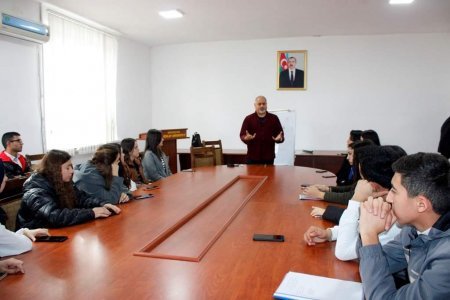 MDU-da narkomaniya əleyhinə maarifləndirici seminar keçirilib - FOTO