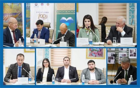 Bişkekdə “Dilimiz milli sərvətimizdir” adlı elmi-praktik konfrans təşkil edilib - FOTO Bişkekdə “Dilimiz milli sərvətimizdir” adlı elmi-praktik konfrans təşkil edilib - FOTO